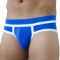 Preview: bruze Minipant - Badehose - sporty - Extended Fit - blue/white