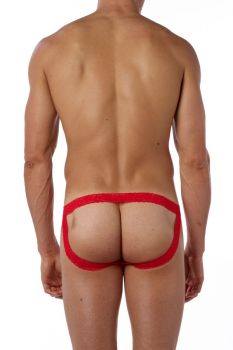 Good Devil 4406 Lace Jockstrap red Gr.S