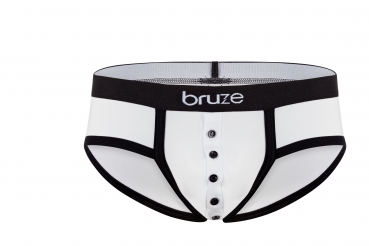 bruze Minipant - core - Regular Fit - white