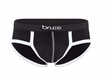bruze Minipant - sporty - Regular Fit - black
