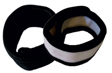 bruze Cockring - black/white