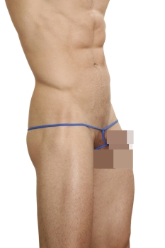 Good Devil  8866 Mini Thong blue OS