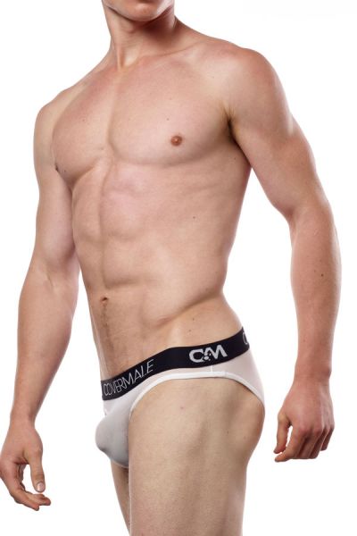 Cover Male Waisted-Up Bikini 115 Gr.S sheer white