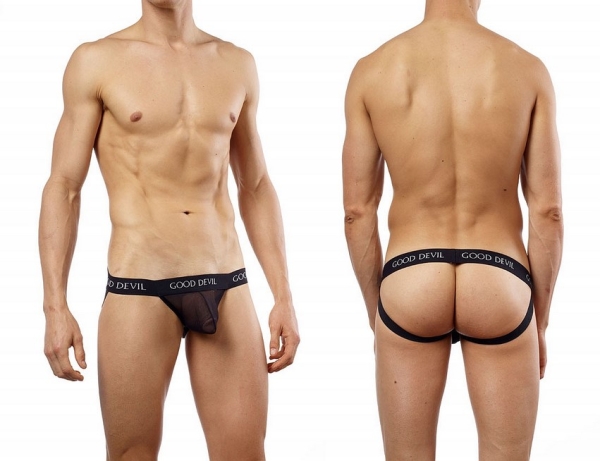 Good Devil 4101 Hose Mesh Jockstrap black Gr.S