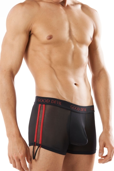 Good Devil  5734 Tassle Brief Black