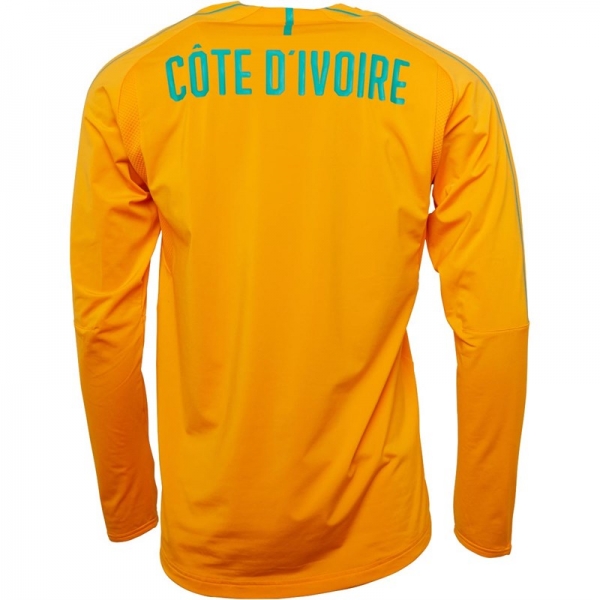 Puma Herren FIF Ivory Coast Sweatshirt Orange Größe XL